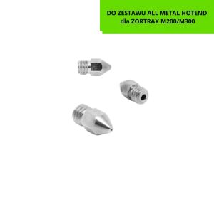 Dysza (nozzle) dla ZORTRAX ALL METAL MICRO-SWISS 0,4 mm