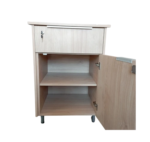 szafka pod drukarkę 3D z szufladą i półką. png