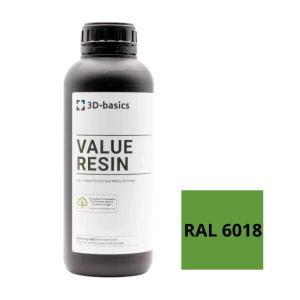 Żywica 3D Basics: yellow green (RAL 6018) 1 kg  