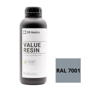 Żywica 3D Basics: silver grey (RAL 7001) 1 kg