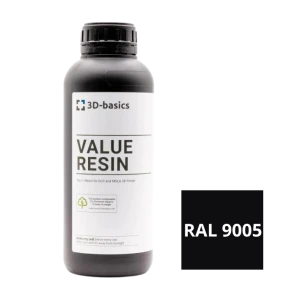 Żywica 3D Basics: jet black (RAL 9005) 1 kg   